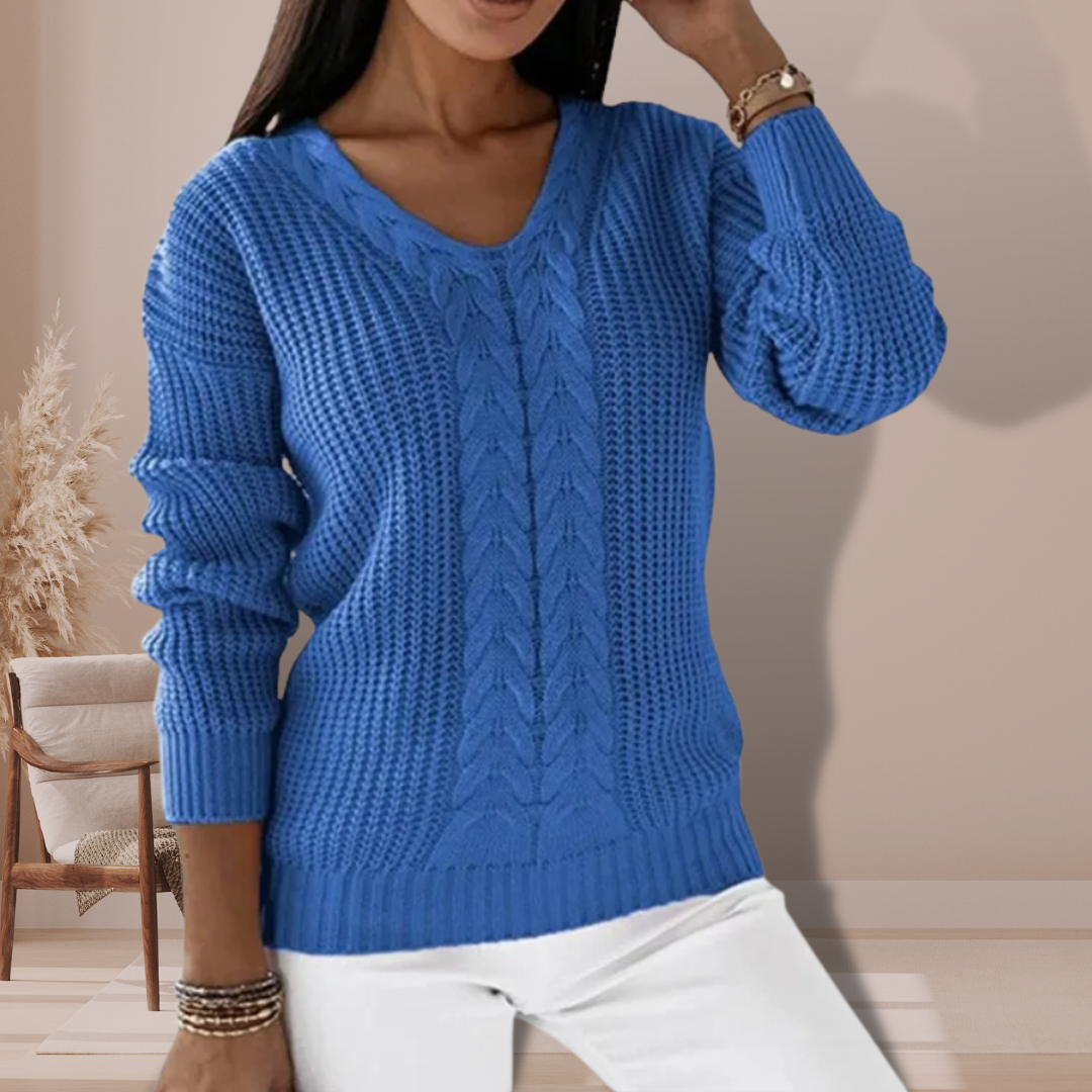 Oriana | Scandinavian Knitted Sweater