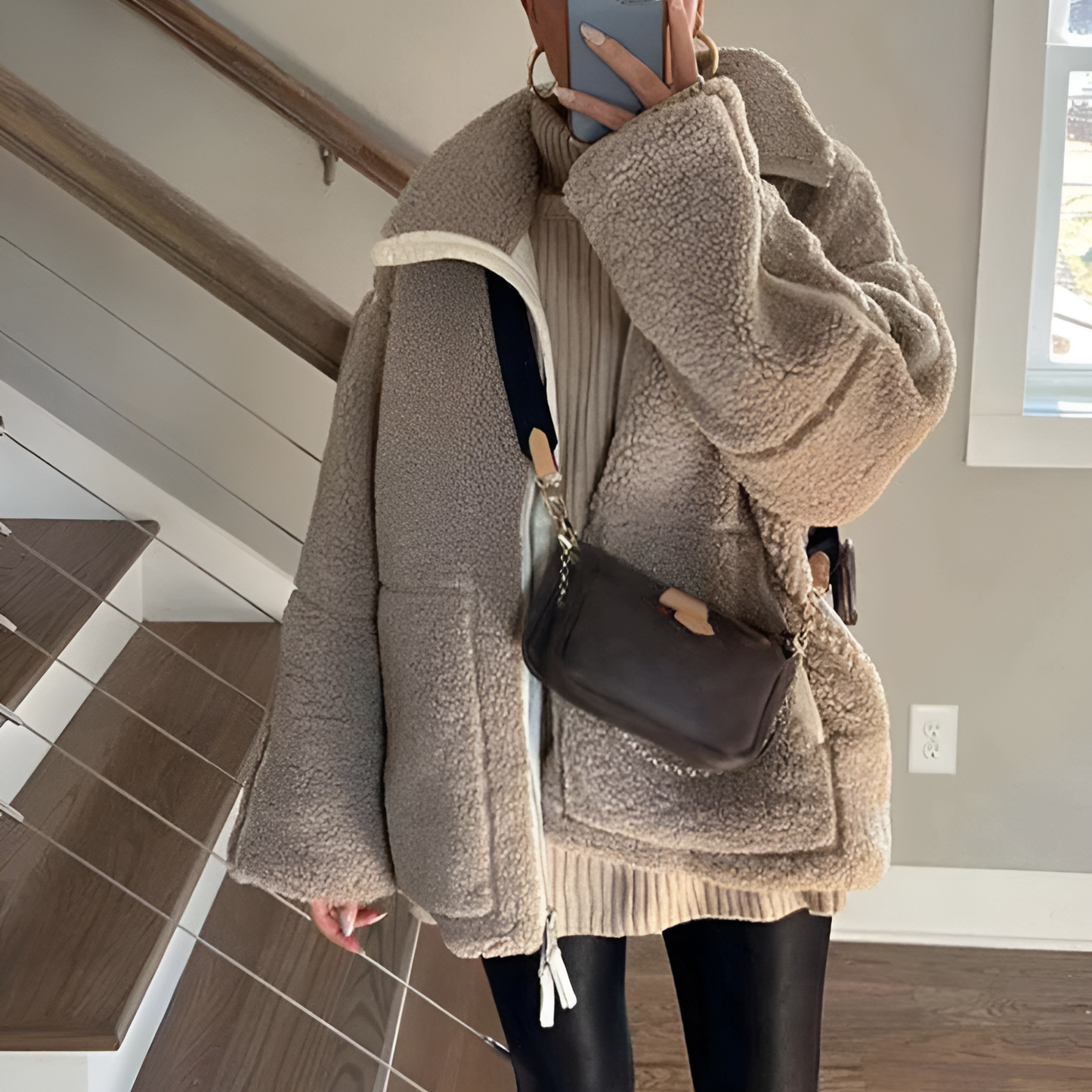 Sophie - Luxe Teddy Zip Jacket