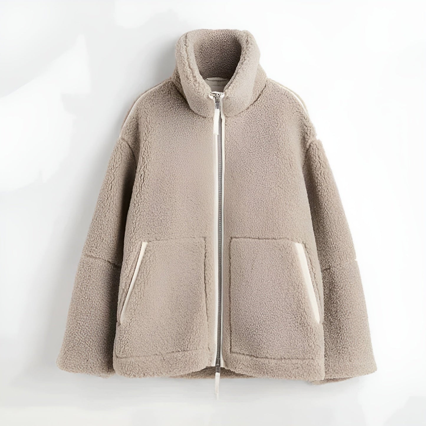 Sophie - Luxe Teddy Zip Jacket