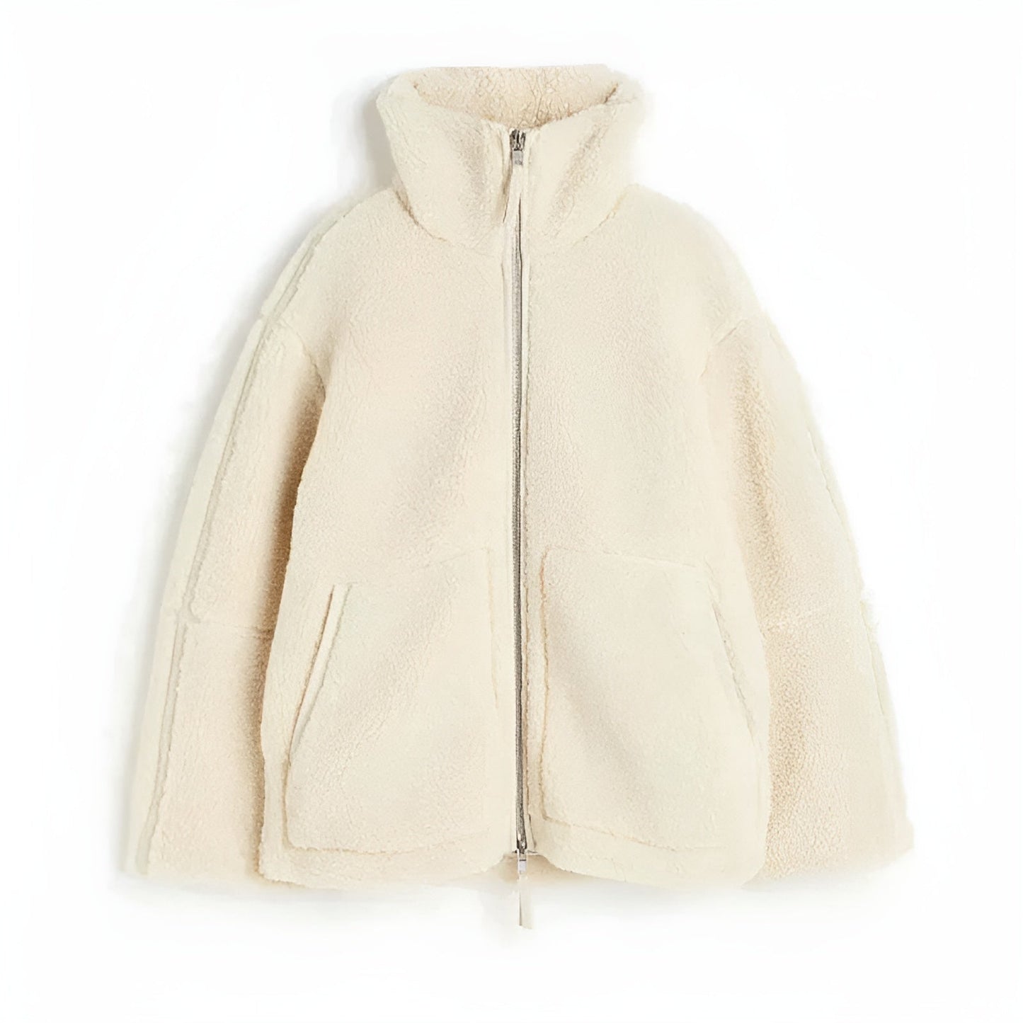 Sophie - Luxe Teddy Zip Jacket