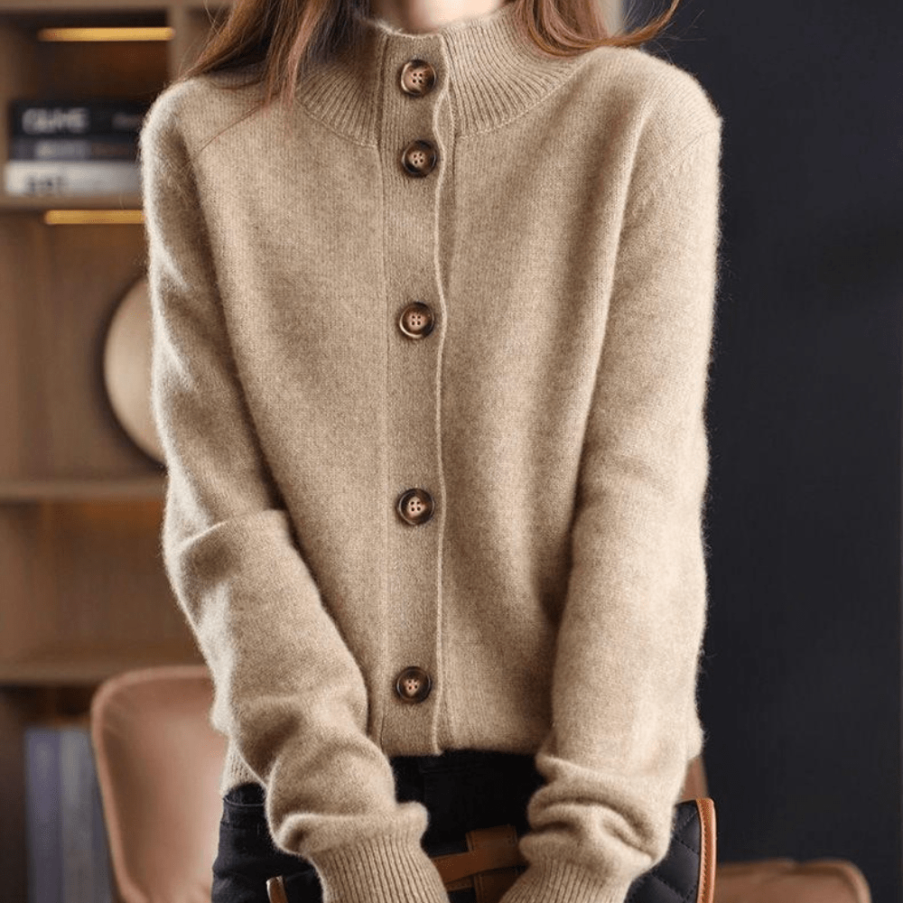 Anny | Cashmere Knitted Cardigan